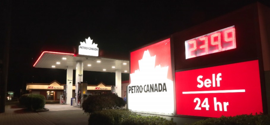 大温地区油价“领跑”加拿大！高达每升2.399加元 比多伦多高出近85分